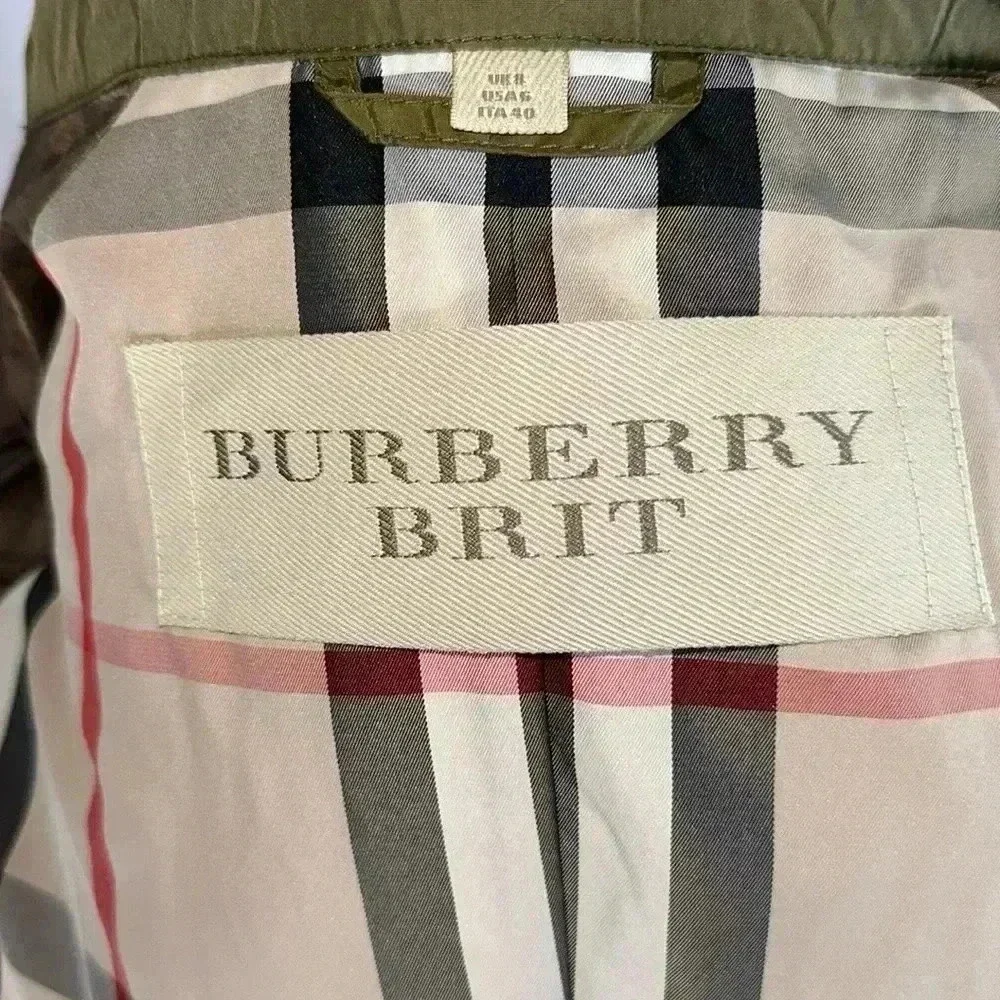 🔥🌺 ❄️ 🌲 Burberry Jacket Authentic 🔥❄️🌲🌹 - Picture 12 of 15